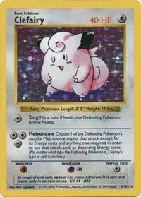 Clefairy (5) [Base Set (Shadowless)]