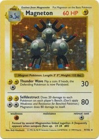 Magneton (9) [Base Set (Shadowless)]