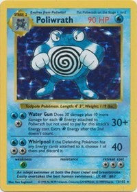 Poliwrath (13) [Base Set (Shadowless)]