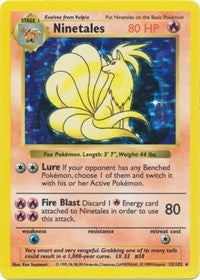 Ninetales (12) [Base Set (Shadowless)]