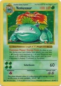 Venusaur (15) [Base Set (Shadowless)]