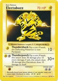 Electabuzz (20) [Base Set (Shadowless)]