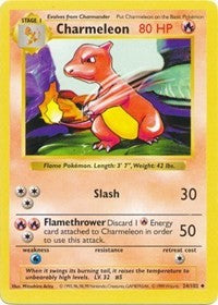 Charmeleon (24) [Base Set (Shadowless)]