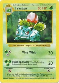 Ivysaur (30) [Base Set (Shadowless)]