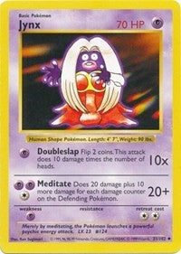 Jynx (31) [Base Set (Shadowless)]