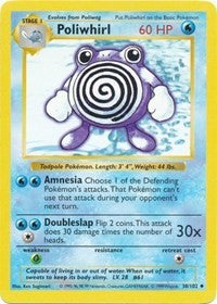 Poliwhirl (38) [Base Set (Shadowless)]