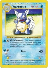 Wartortle (42) [Base Set (Shadowless)]