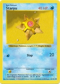 Staryu (65) [Base Set (Shadowless)]