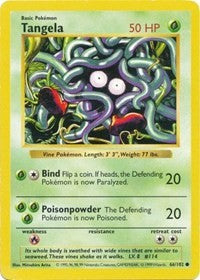 Tangela (66) [Base Set (Shadowless)]