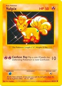 Vulpix (68) [Base Set (Shadowless)]