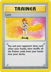 Lass (75) [Base Set (Shadowless)]