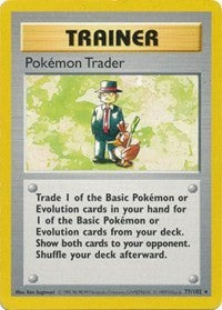 Pokemon Trader (77) [Base Set (Shadowless)]