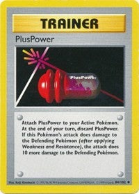 PlusPower (84) [Base Set (Shadowless)]