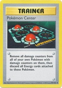 Pokemon Center (85) [Base Set (Shadowless)]