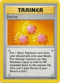 Revive (89) [Base Set (Shadowless)]