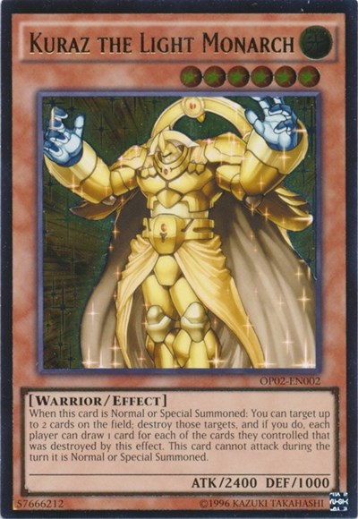 Kuraz the Light Monarch [OP02-EN002] Ultimate Rare