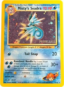 Misty's Seadra (Prerelease Promo) (9) [WoTC Promo]