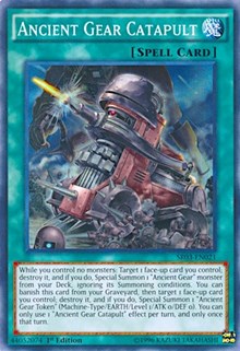 Ancient Gear Catapult [SR03-EN021] Super Rare