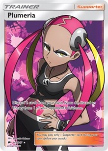 Plumeria (Full Art) (145) [SM - Burning Shadows]