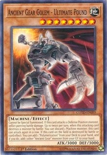 Ancient Gear Golem - Ultimate Pound [COTD-EN099] Common