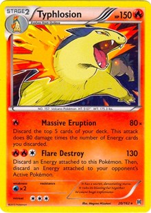 Typhlosion - 20/162 (Cosmos Holo) (20) [Blister Exclusives]
