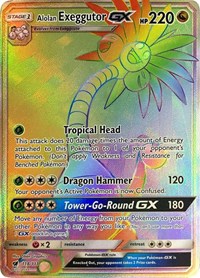 Alolan Exeggutor GX (Secret) (118) [SM - Crimson Invasion]