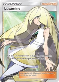 Lusamine (Full Art) (110) [SM - Crimson Invasion]