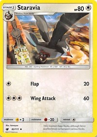 Staravia (82) [SM - Crimson Invasion]