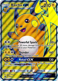 Raichu GX - SM90 (SM90) [SM Promos]