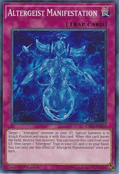 Altergeist Manifestation [EXFO-EN070] Super Rare