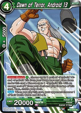 Dawn of Terror, Android 13 [BT3-070]