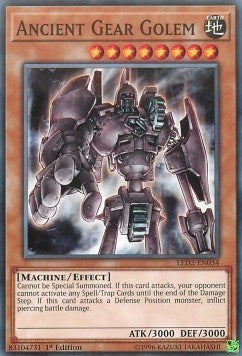 Ancient Gear Golem [LED2-EN034] Common