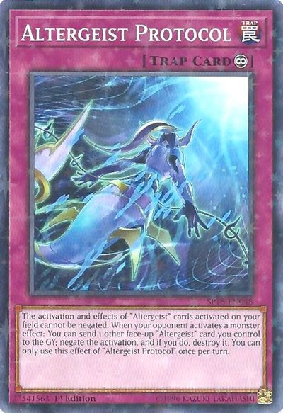 Altergeist Protocol (Starfoil) [SP18-EN048] Starfoil Rare