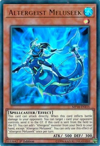 Altergeist Meluseek [MP18-EN115] Ultra Rare