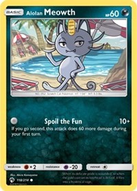 Alolan Meowth (118) [SM - Lost Thunder]