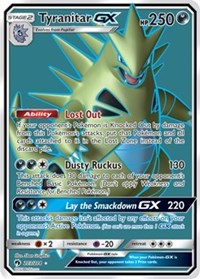 Tyranitar GX (Full Art) (203) [SM - Lost Thunder]