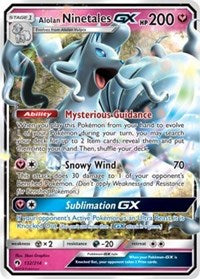 Alolan Ninetales GX (132) [SM - Lost Thunder]