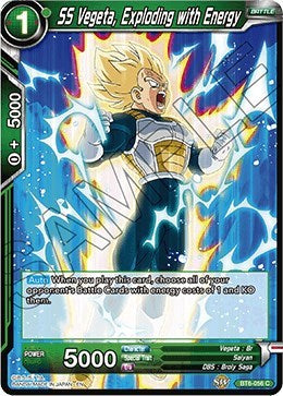 SS Vegeta, Exploding with Energy [BT6-056]