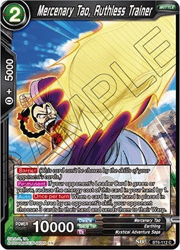Mercenary Tao, Ruthless Trainer [BT6-112]