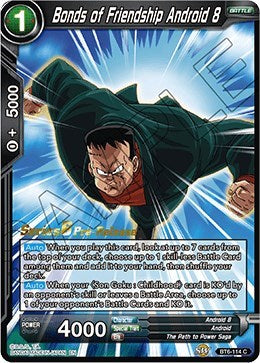 Bonds of Friendship Android 8 (Destroyer Kings) [BT6-114_PR]
