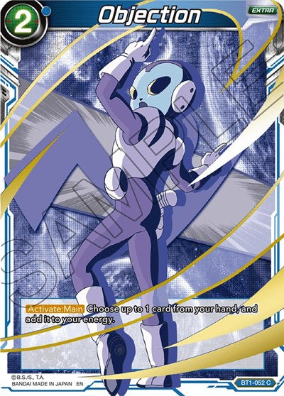 Objection (Alternate Art) [BT1-052]