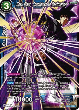 Goku Black, Countdown to Destruction [EX06-12]