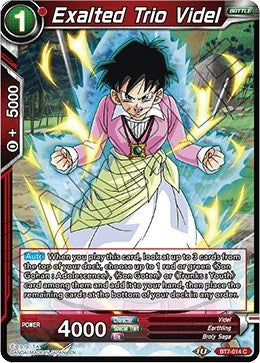 Exalted Trio Videl [BT7-014]