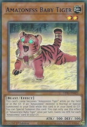 Amazoness Baby Tiger (Blue) [LDS1-EN023] Ultra Rare