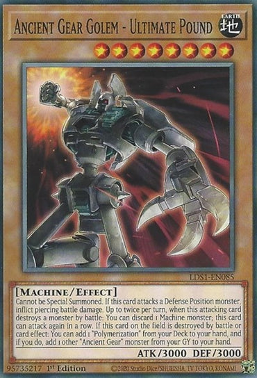 Ancient Gear Golem - Ultimate Pound [LDS1-EN085] Common