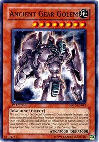 Ancient Gear Golem [SD10-EN012] Common