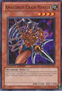 Amazoness Chain Master [GLD3-EN017] Common