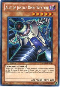 Ally of Justice Omni-Weapon [HA03-EN050] Secret Rare