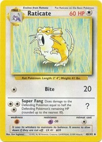 Raticate (40) [Base Set]