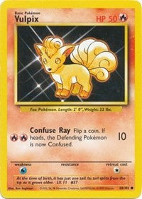 Vulpix (68) [Base Set]